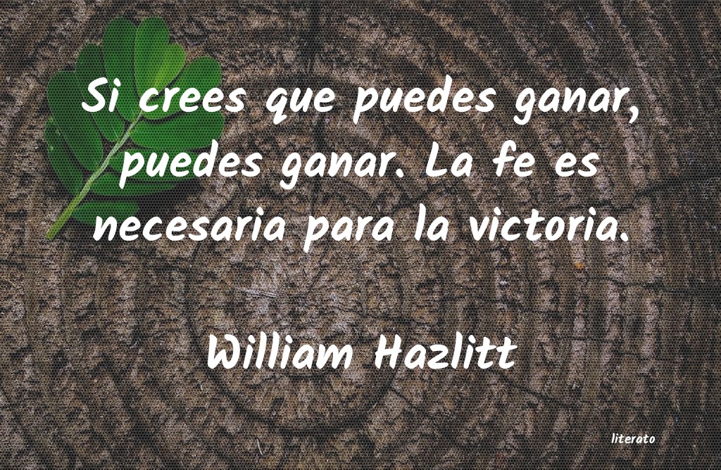 Frases de William Hazlitt