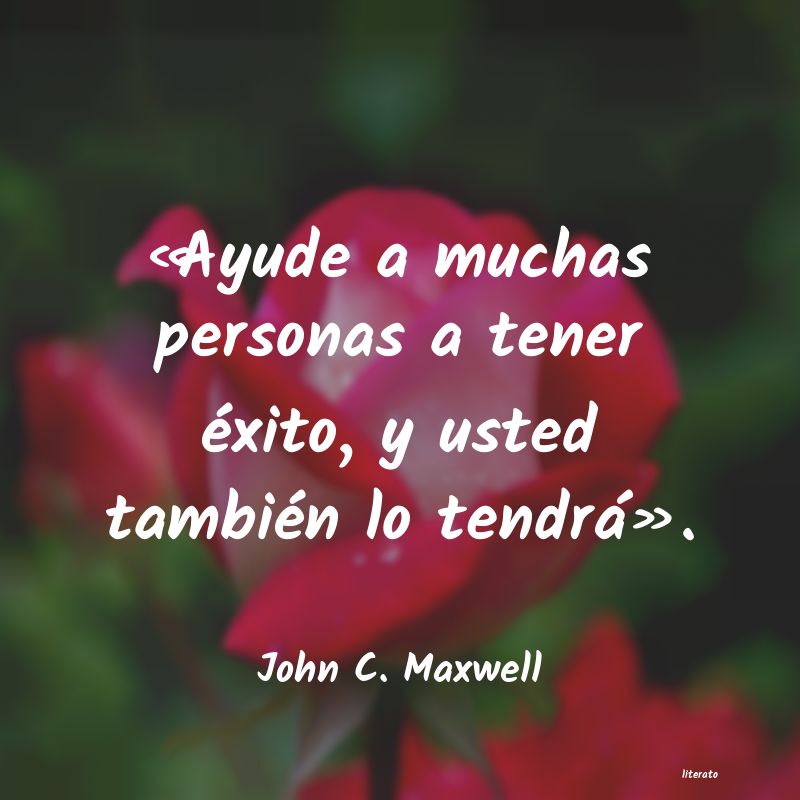 frases de John C. Maxwell