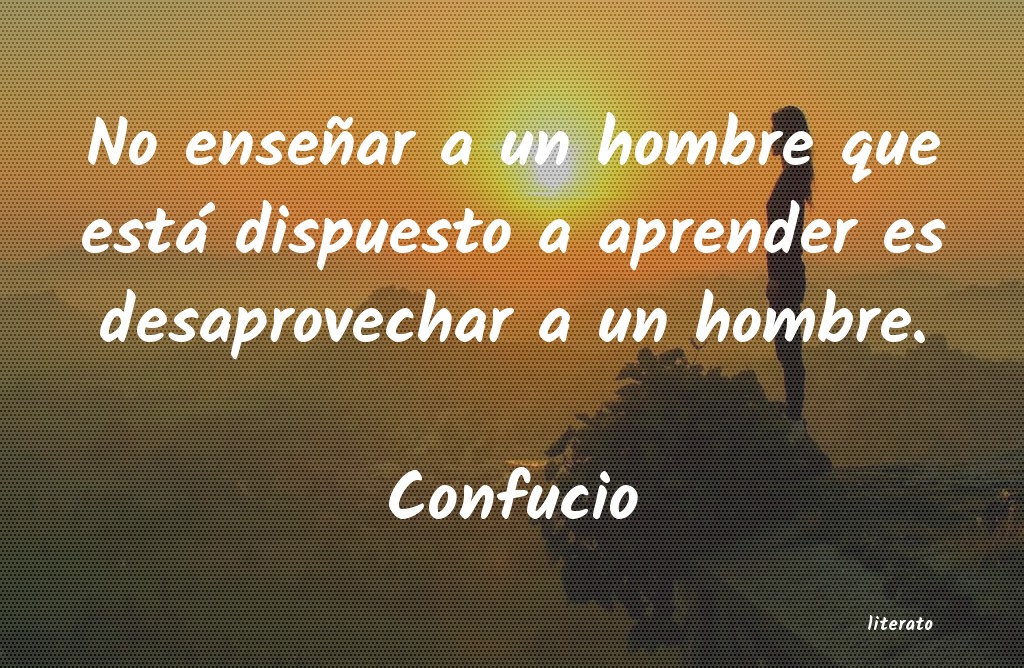 Frases de Confucio