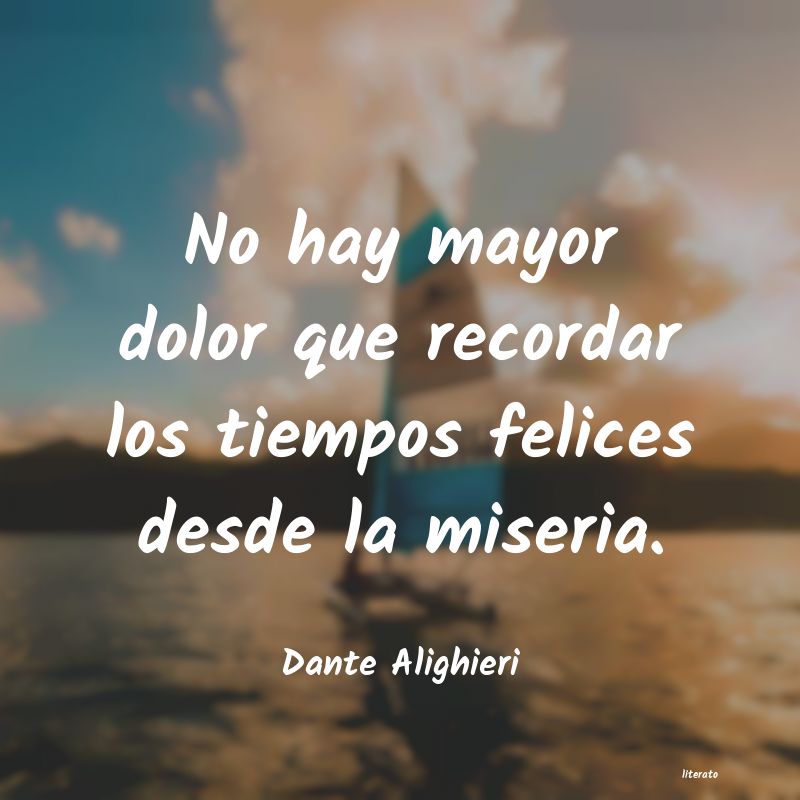 Frases de Dante Alighieri