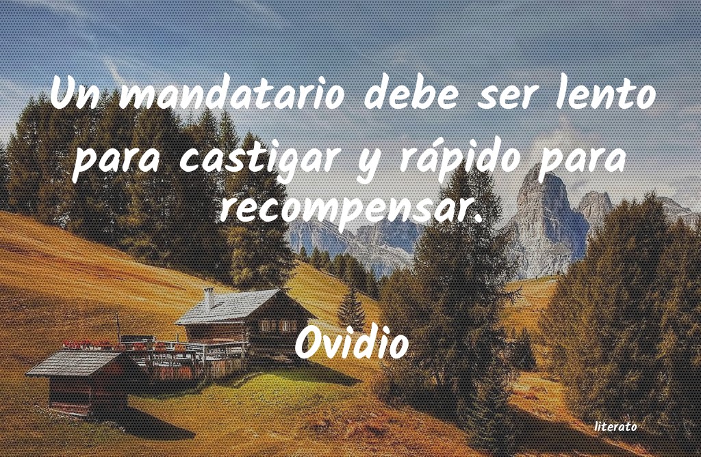 Frases de Ovidio