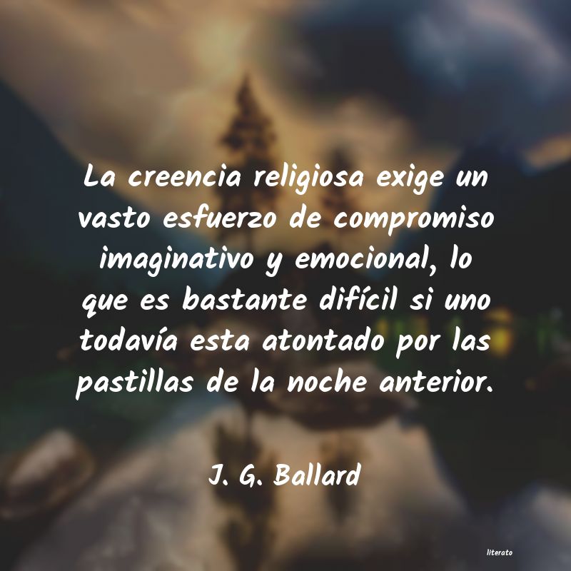 Frases de J. G. Ballard