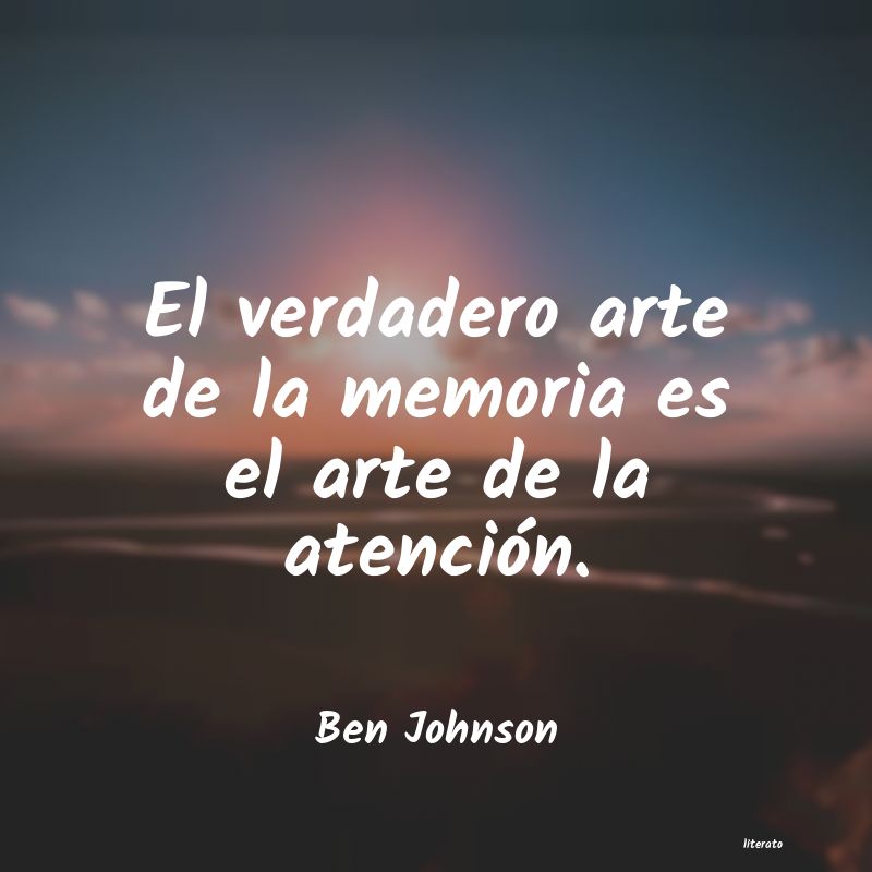 frases de Ben Johnson
