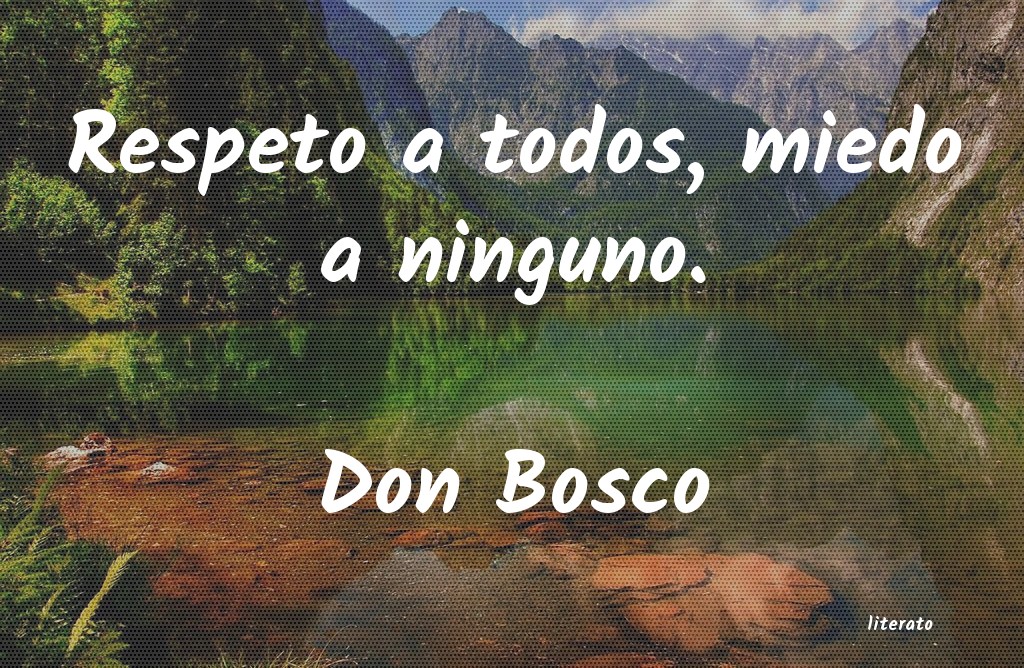 Frases de Don Bosco