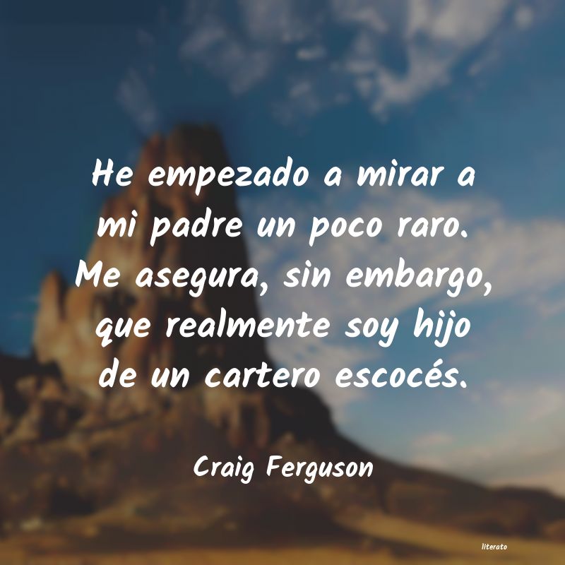 frases de Craig Ferguson