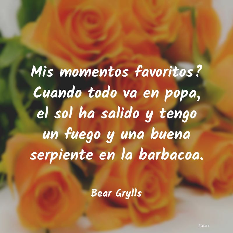 Frases de Bear Grylls