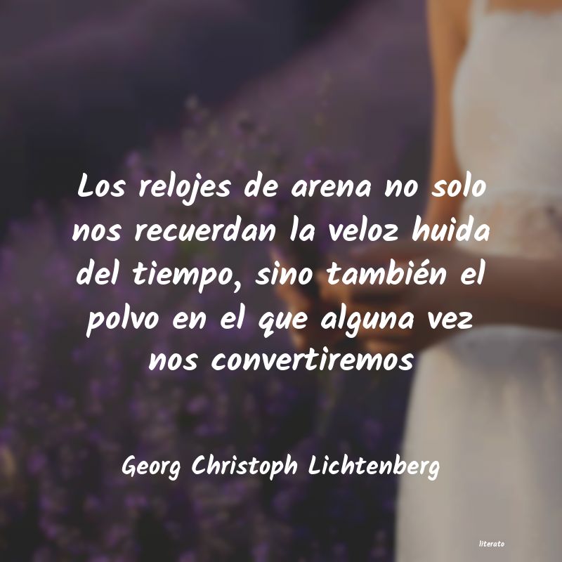 frases de Georg Christoph Lichtenberg