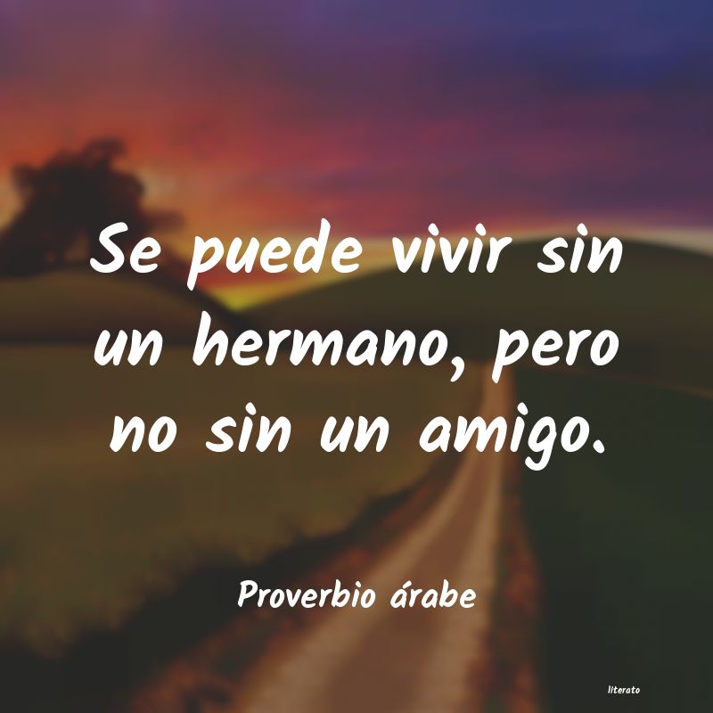 Frases de Proverbio árabe