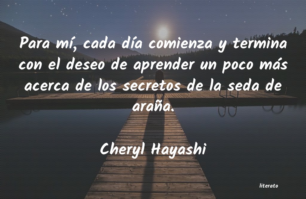frases de Cheryl Hayashi