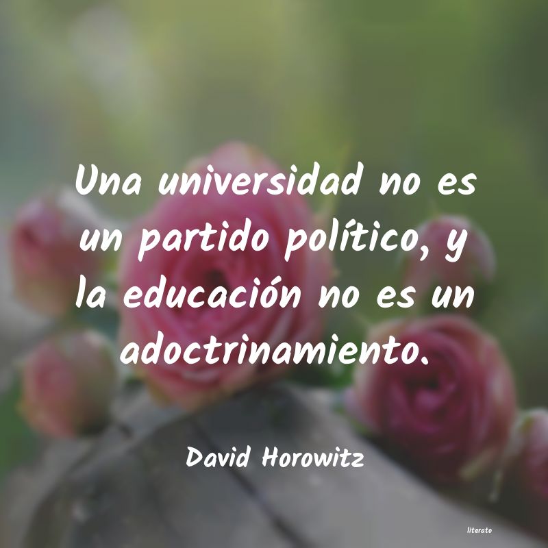 frases de David Horowitz