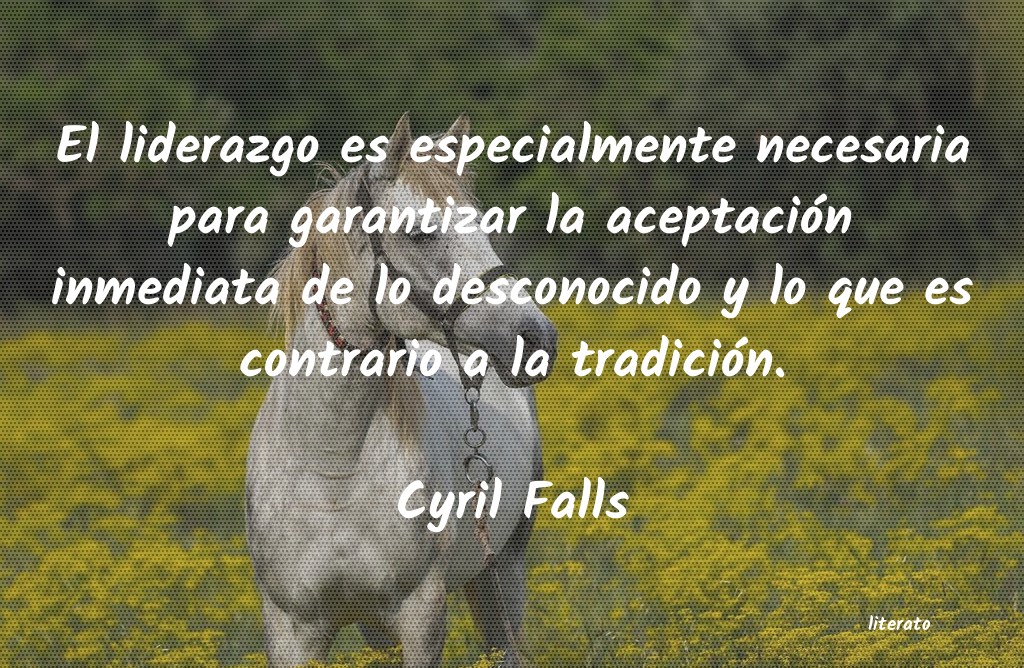 frases de Cyril Falls