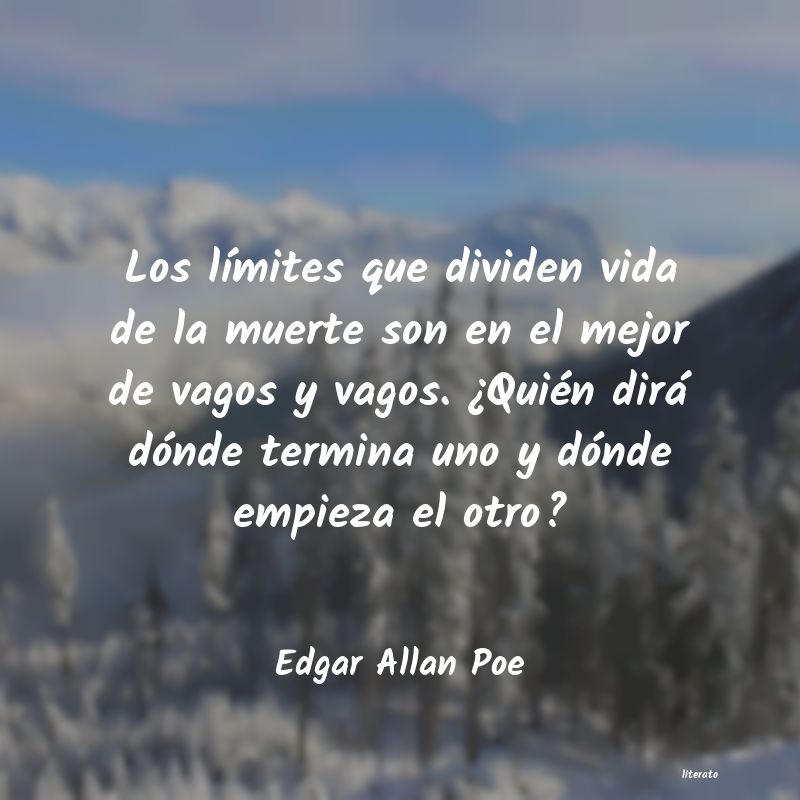 frases de Edgar Allan Poe
