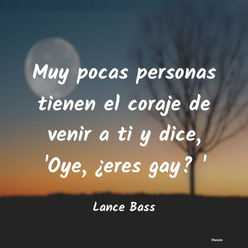 Frases de Lance Bass