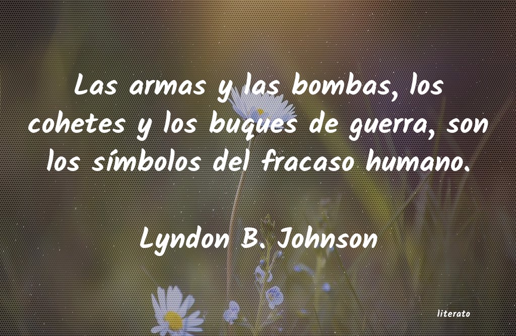 frases de Lyndon B. Johnson