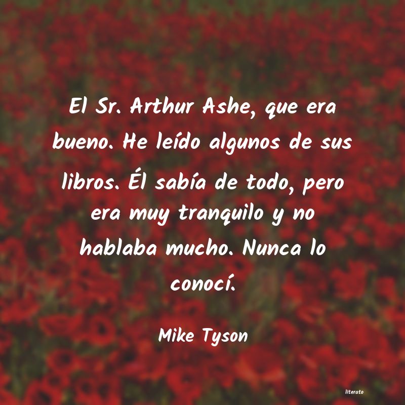 Frases de Mike Tyson