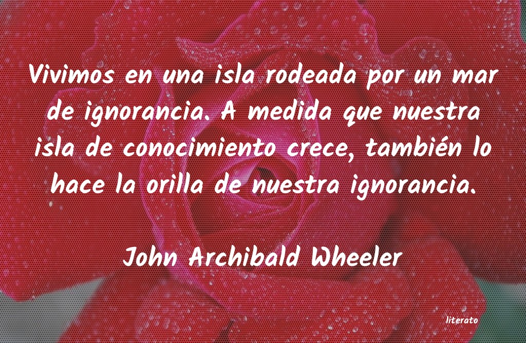 Frases de John Archibald Wheeler