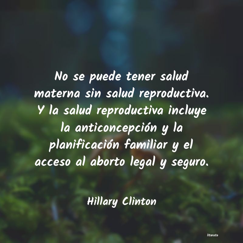 frases de Hillary Clinton