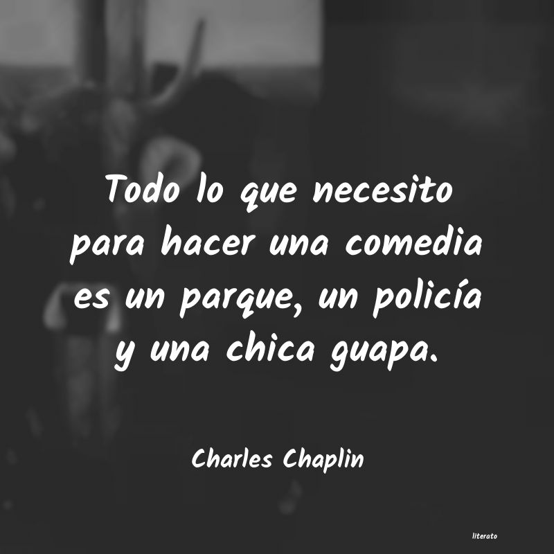 Frases de Charles Chaplin