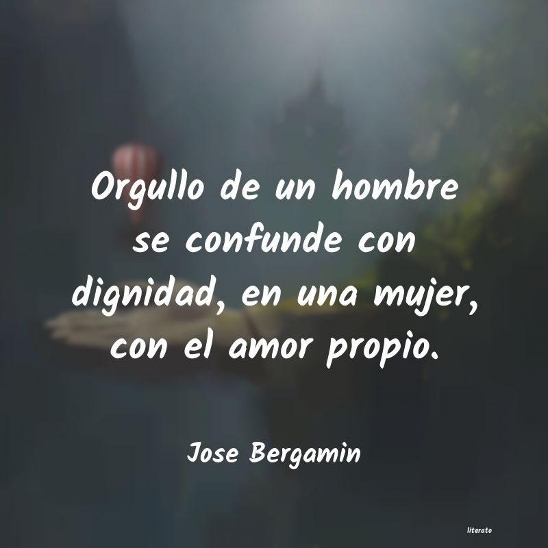 Frases de Jose Bergamin