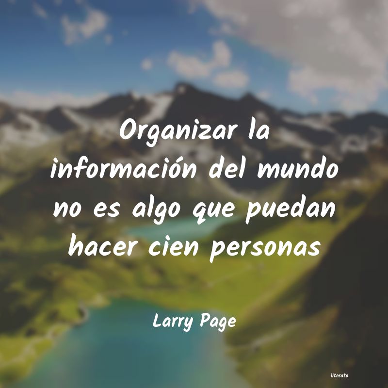 Frases de Larry Page