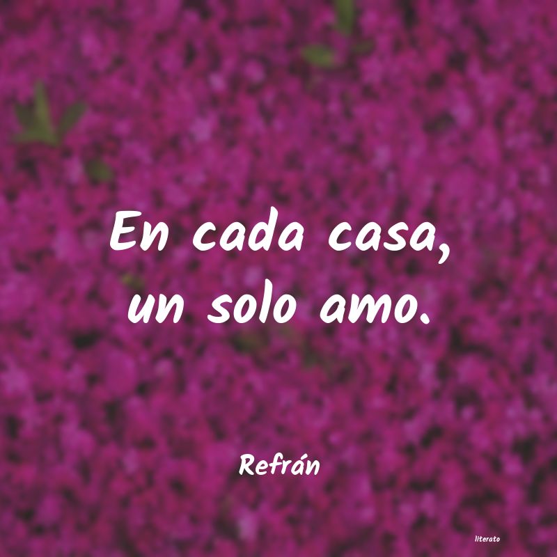 frases de Refrán