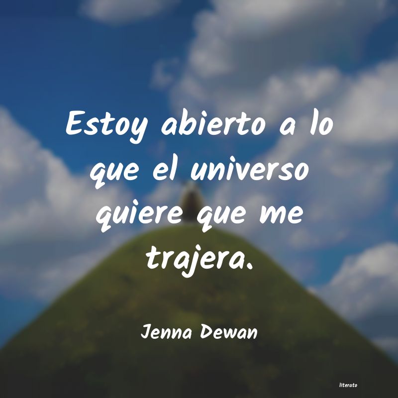 frases de Jenna Dewan