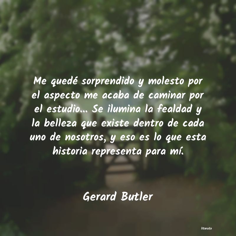 Frases de Gerard Butler