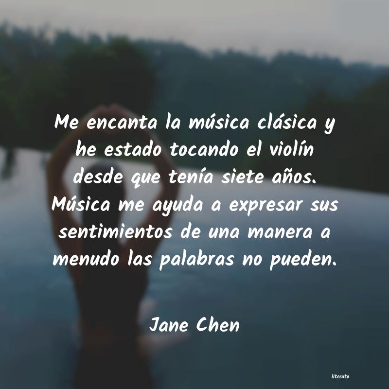 Frases de Jane Chen