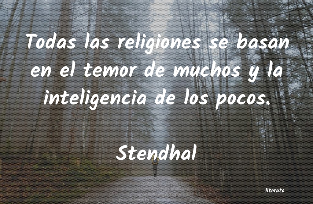 Frases de Stendhal