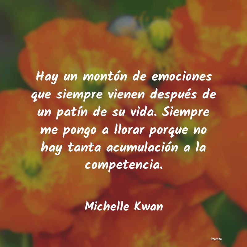 Frases de Michelle Kwan