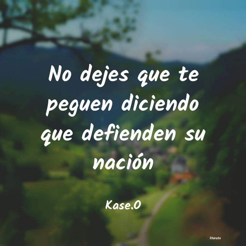 Frases de Kase.O