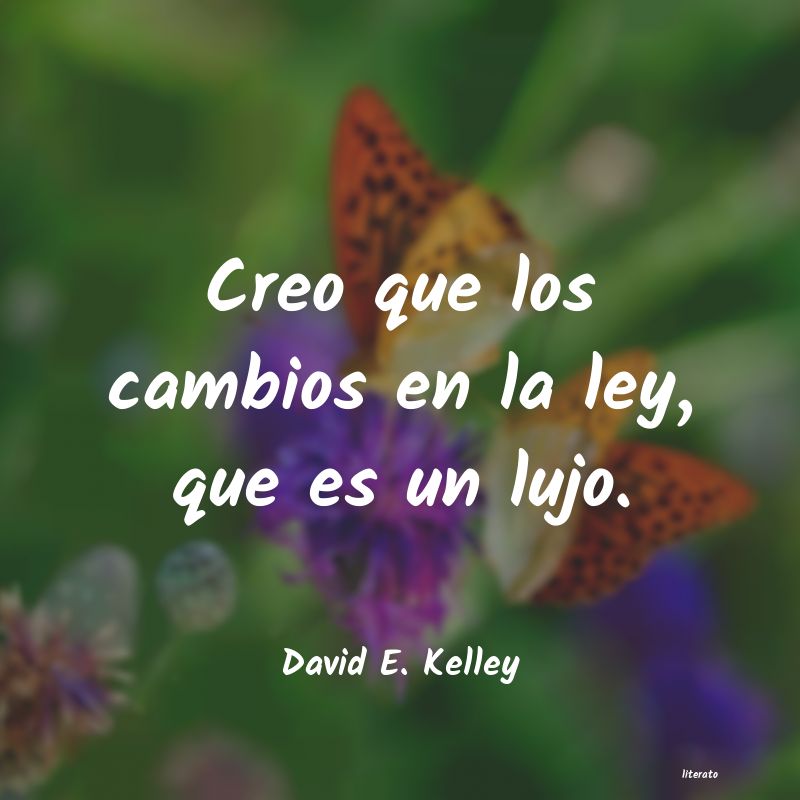 Frases de David E. Kelley