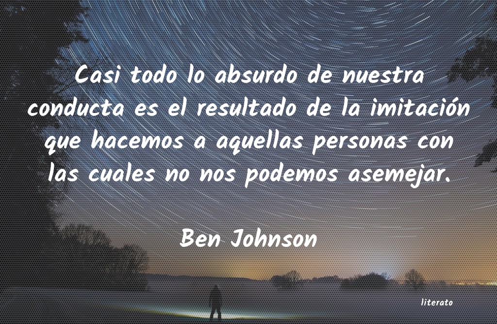 Frases de Ben Johnson