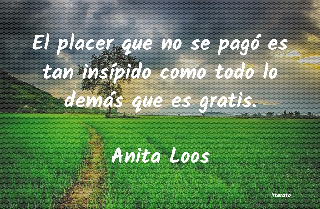 Frases de Anita Loos