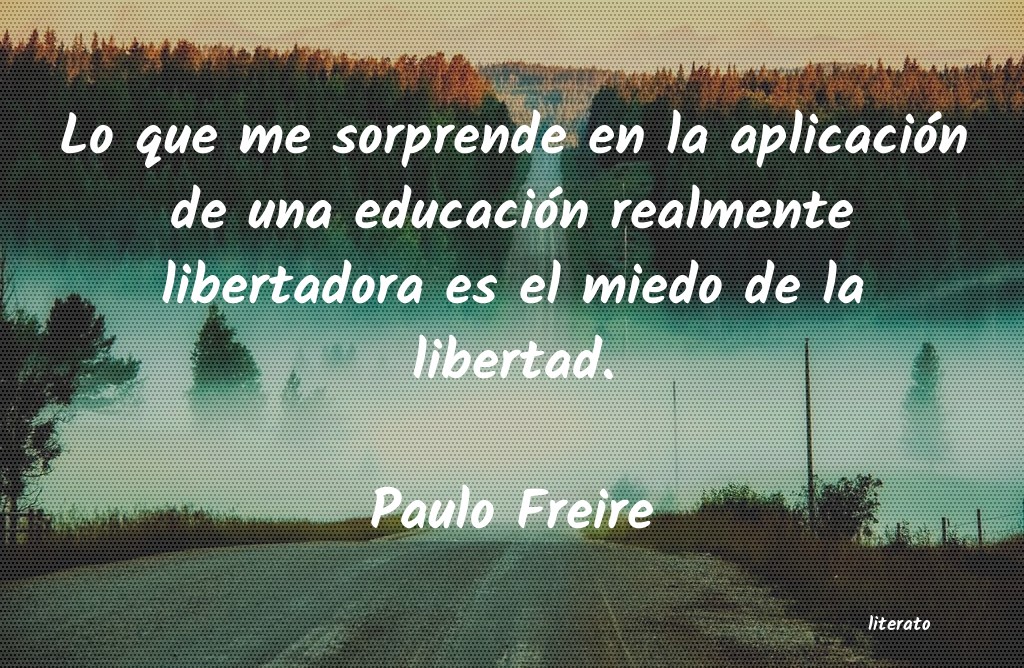 Frases de Paulo Freire