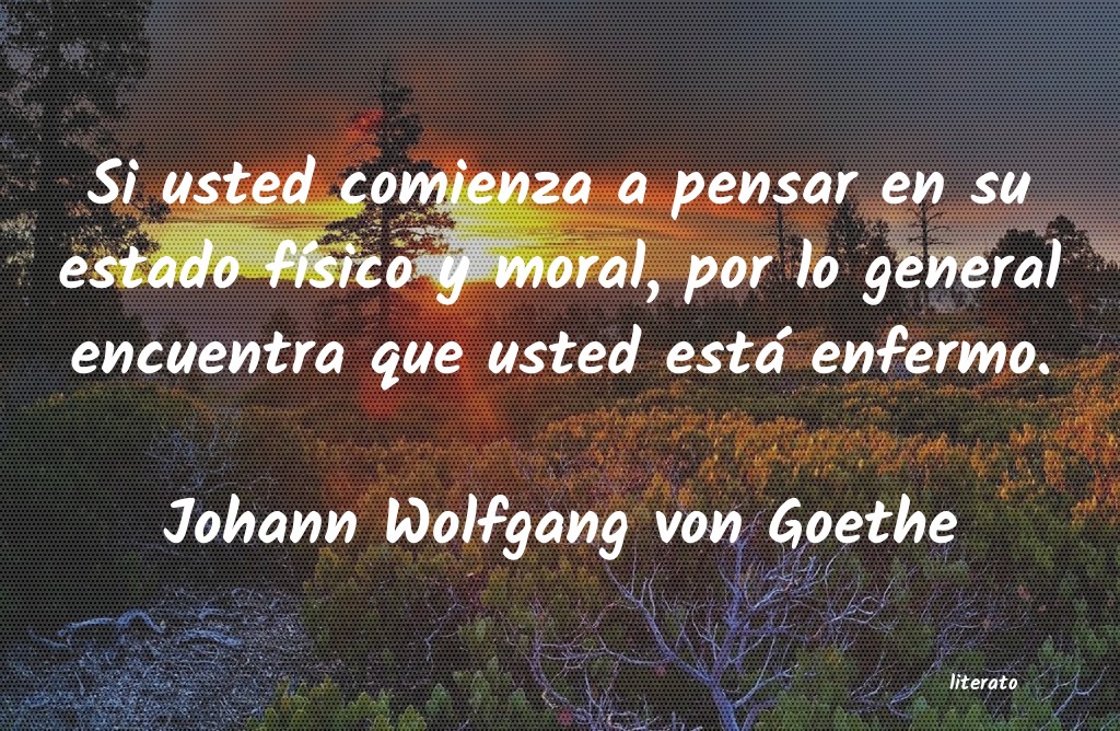 Frases de Johann Wolfgang von Goethe