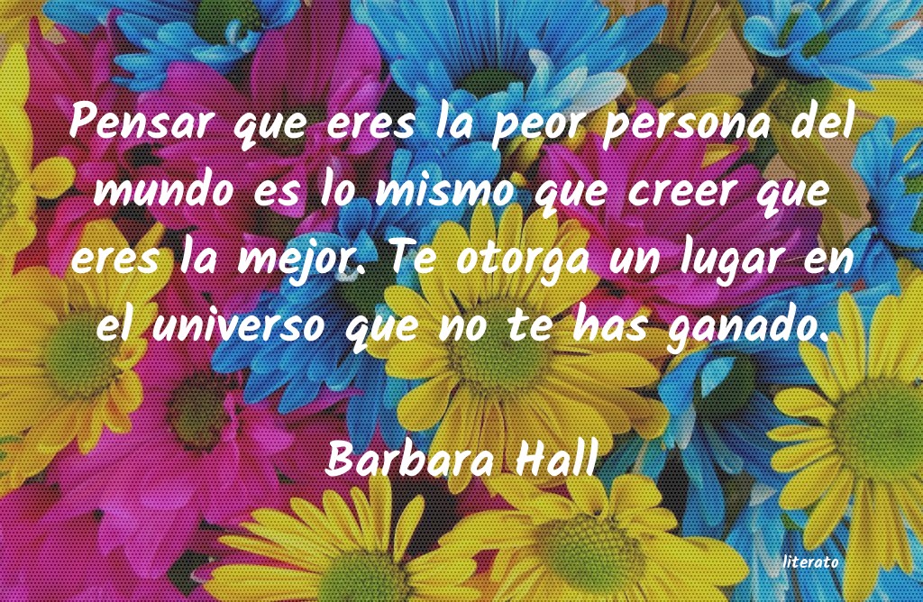 Frases de Barbara Hall