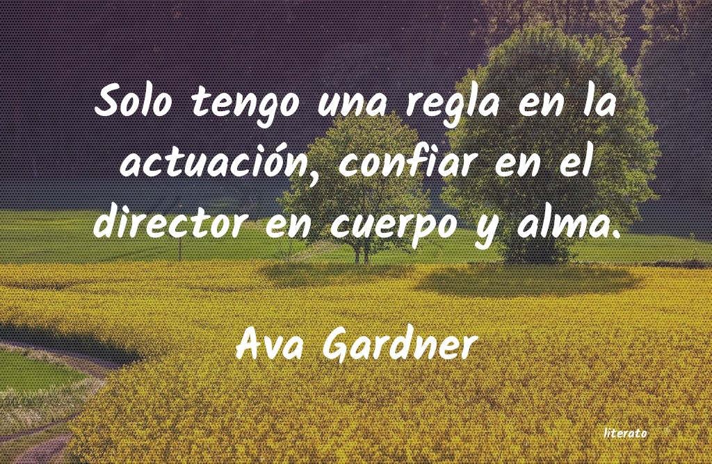 frases de Ava Gardner