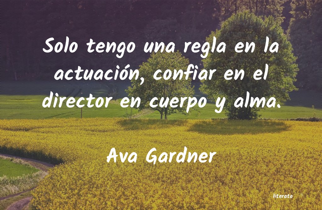 Frases de Ava Gardner