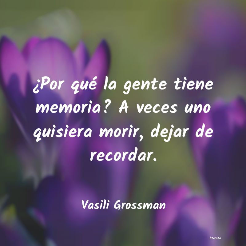 frases de Vasili Grossman