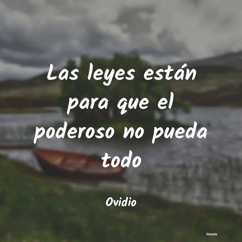 Frases de Ovidio