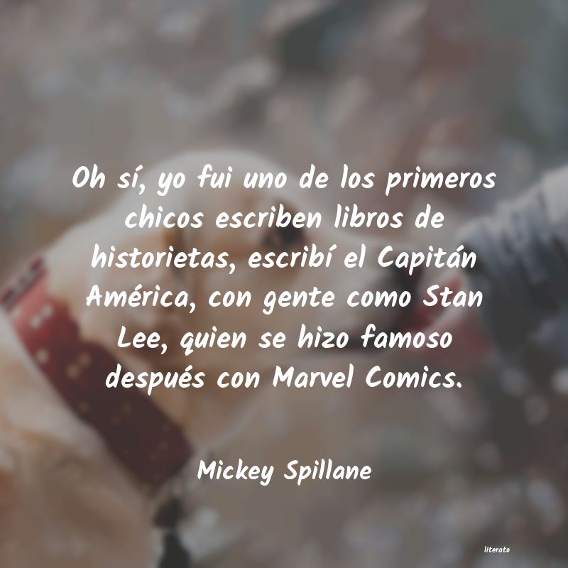 Frases de Mickey Spillane