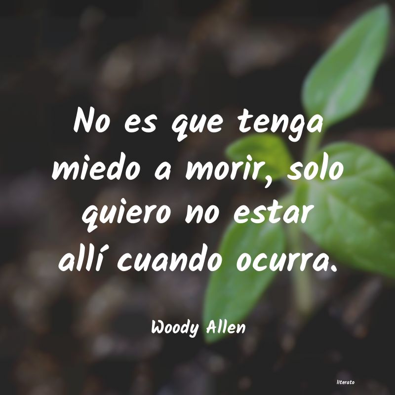 Frases de Woody Allen