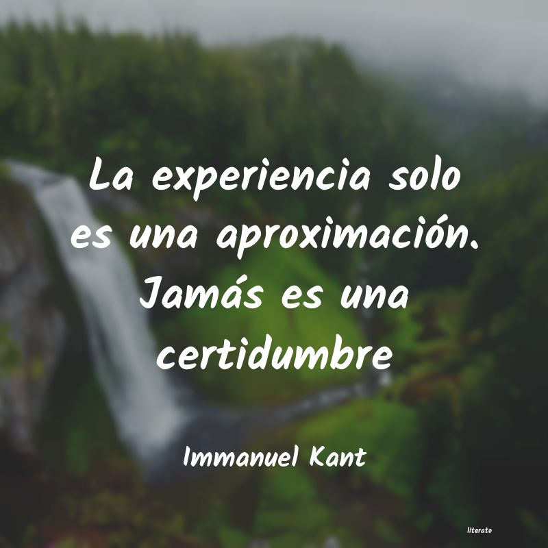 Frases de Immanuel Kant