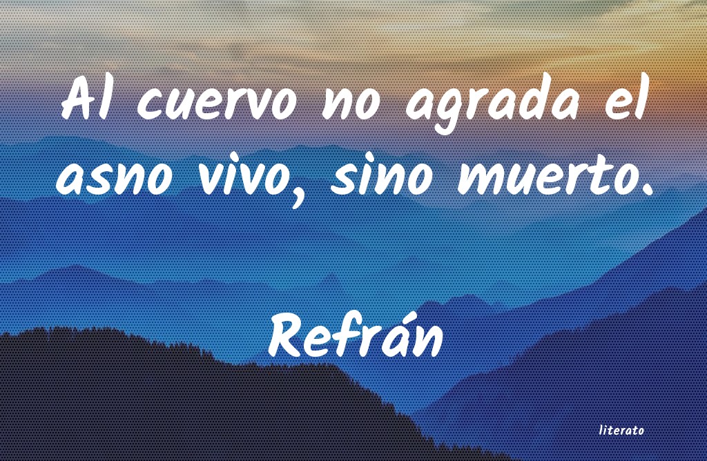 Frases de Refrán