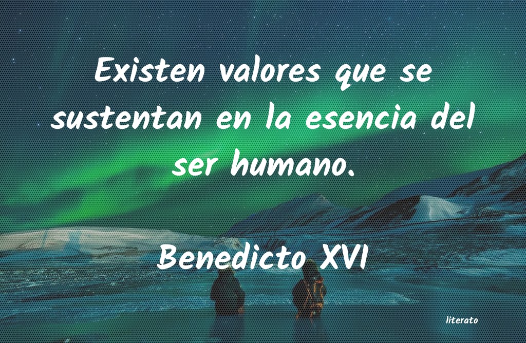 Frases de Benedicto XVI