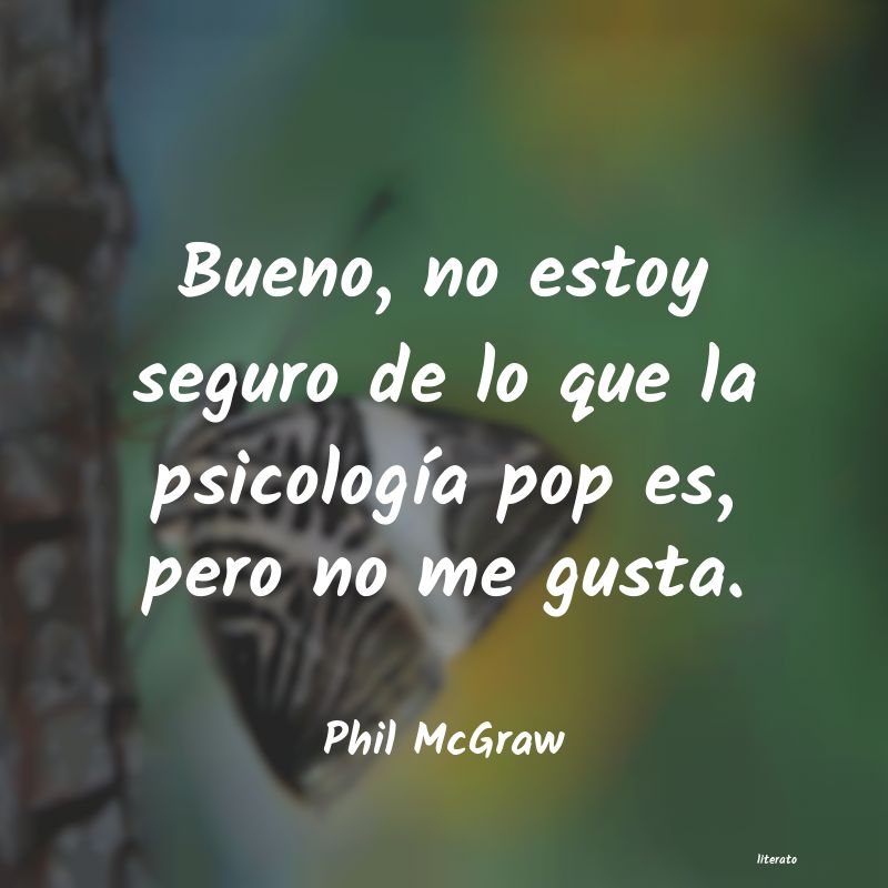 frases de Phil McGraw