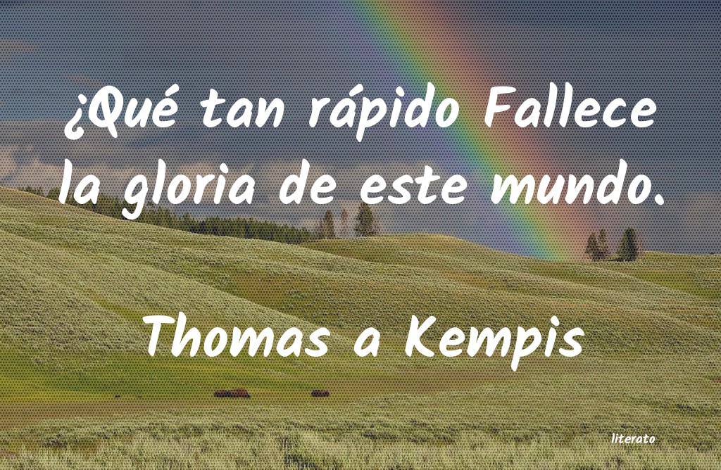 Frases de Thomas a Kempis