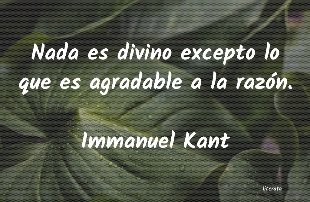 Frases de Immanuel Kant