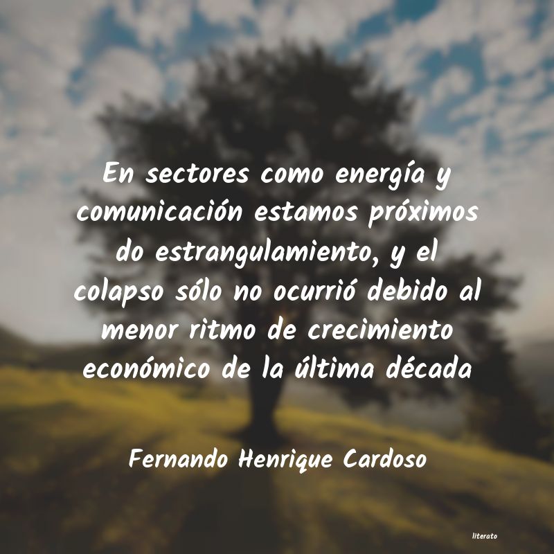 frases de Fernando Henrique Cardoso